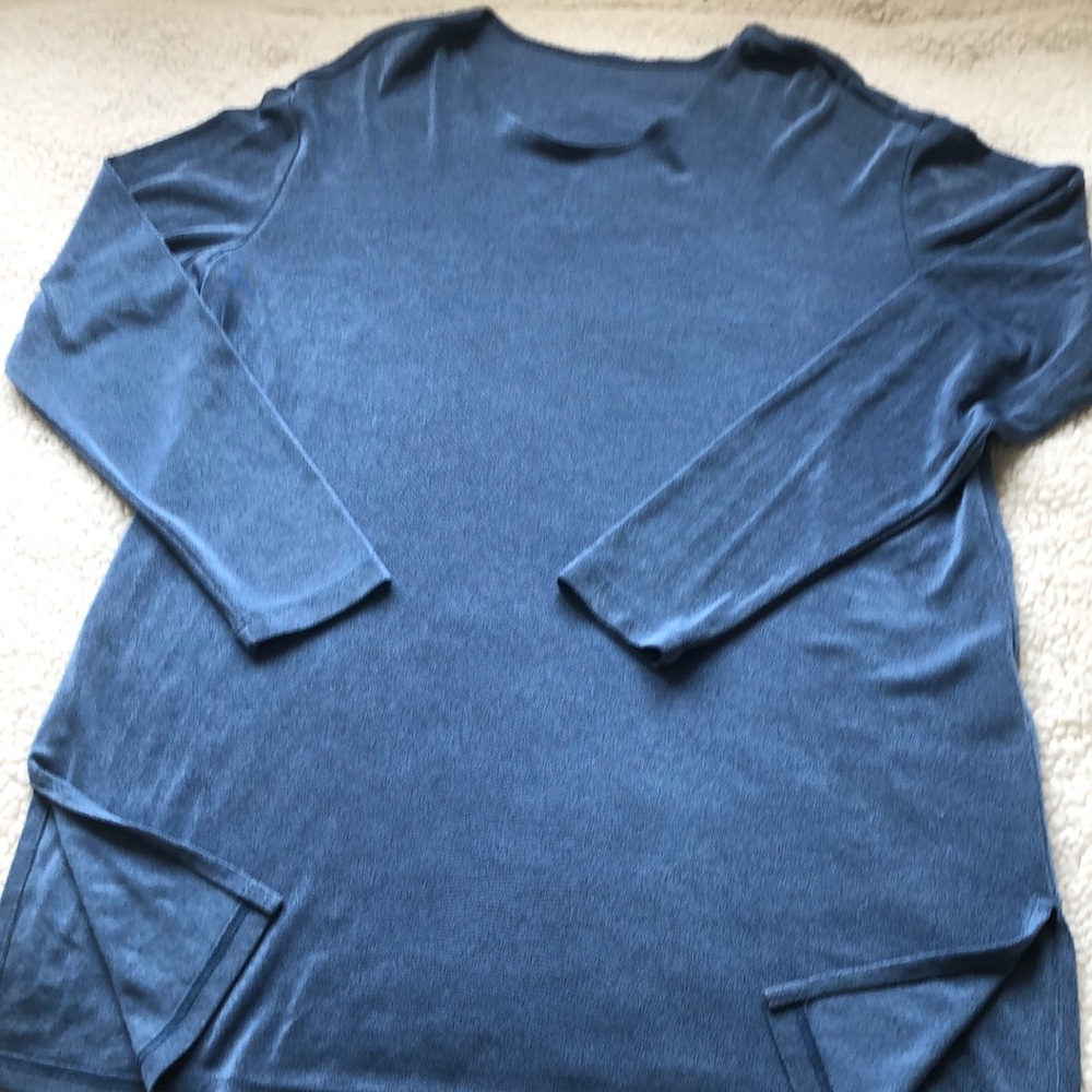 Flax slinky tunic